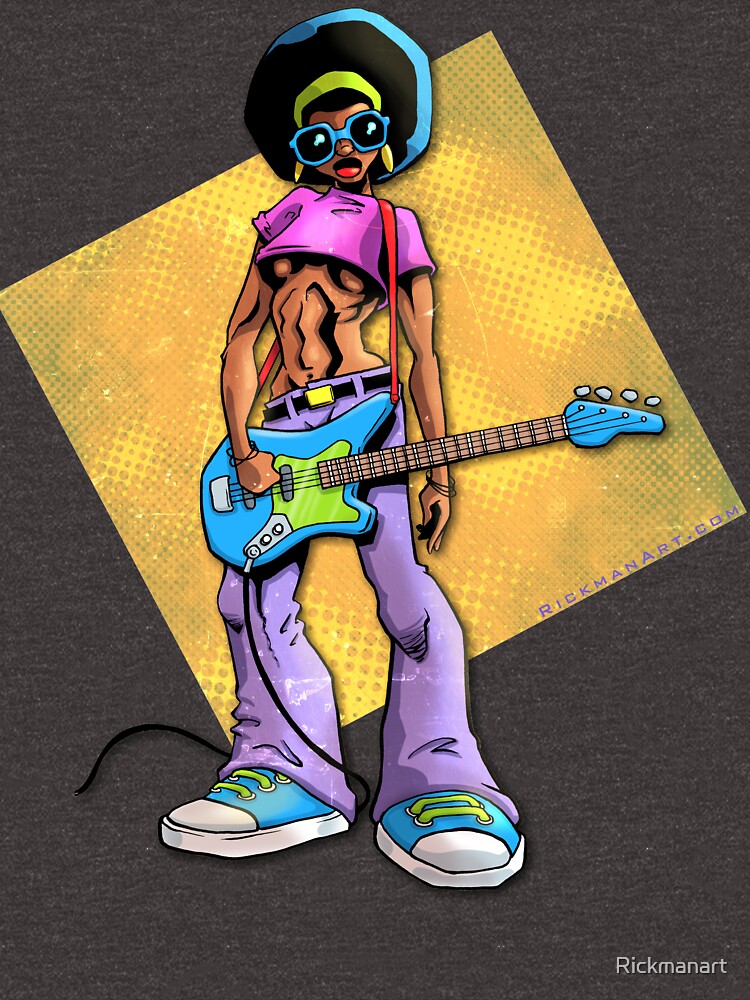 Funky Bass by Rickmanart
