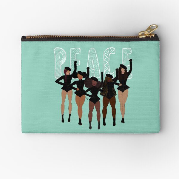 Peace - stay woke edition Zipper Pouch