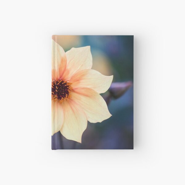 Yellow Summer Flower Hardcover Journal