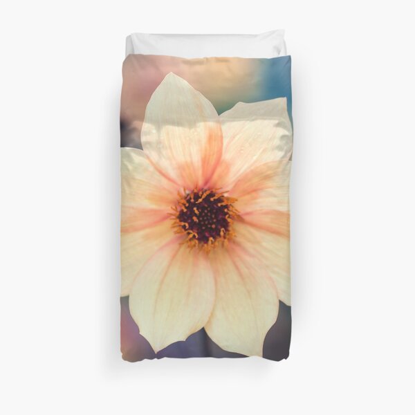 Yellow Summer Flower Duvet Cover