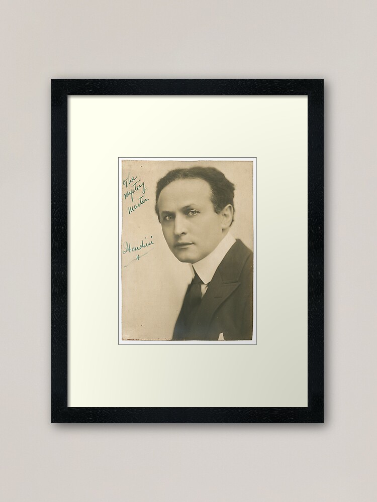 Alternate view of Houdini Framed Art Print