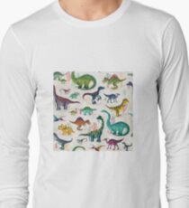 Bright Dinosaurs Long Sleeve T-Shirt