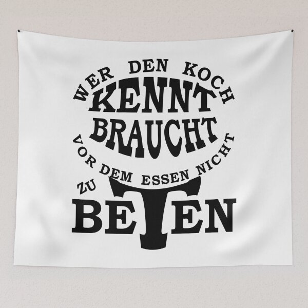 Item preview, Who knows the cook funny gastro shirt designed and sold by Andreas-Jaeger.