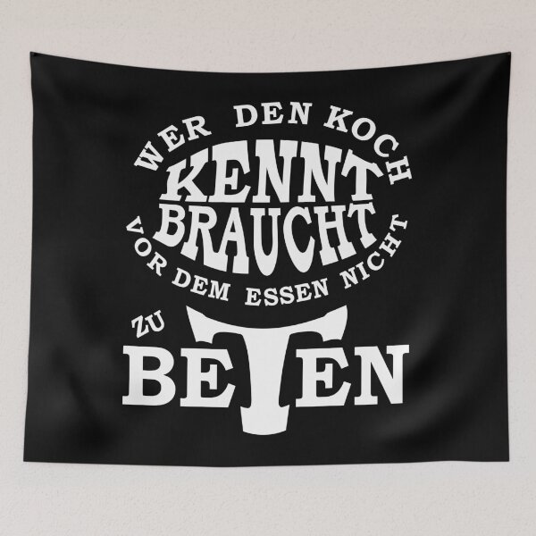 Item preview, Who knows the cook funny gastro shirt designed and sold by Andreas-Jaeger.