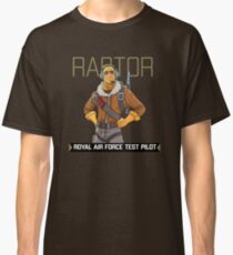 raptor fortnite skin classic t shirt - fortnite t shirt raptor