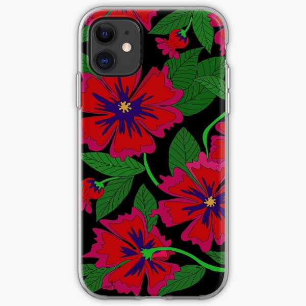 Red Poppy iPhone Soft Case