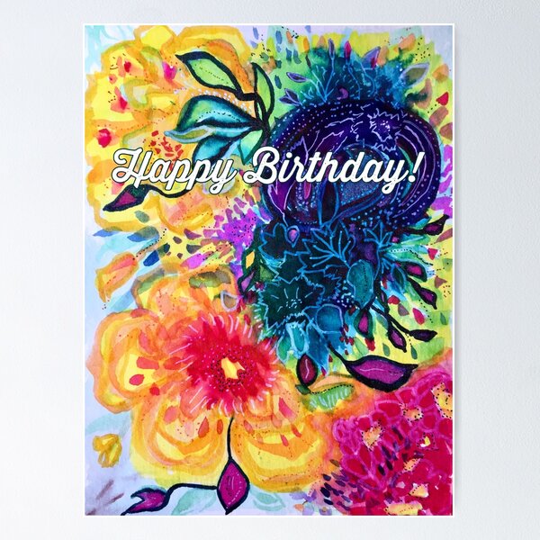 Happy Birthday #1 Poster