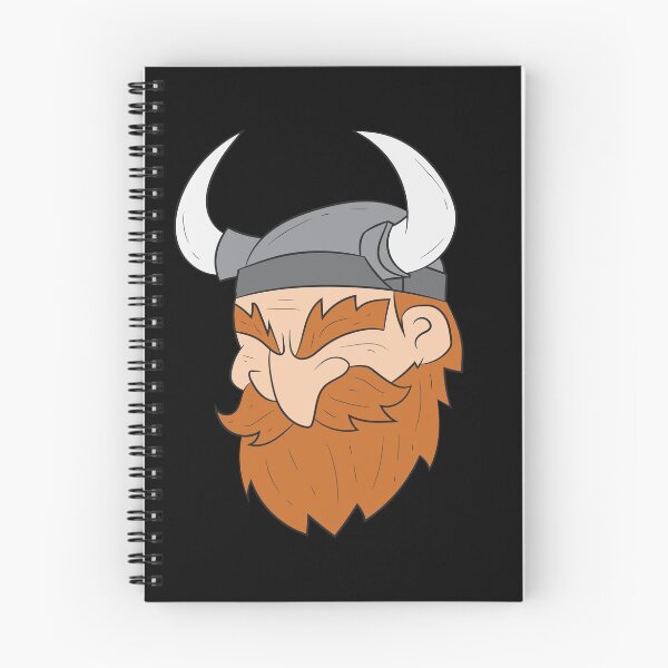 Item preview, Viking head, Barbarian, Scandinavia designed and sold by Mohja-Design.