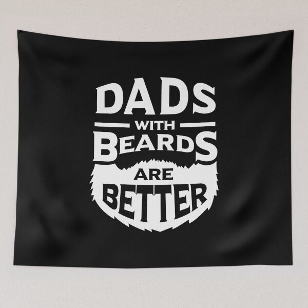 Item preview, Dads with Beards are Better Father's Day Gifts designed and sold by we1000.