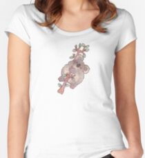 Camiseta entallada de cuello redondo Koala gordita