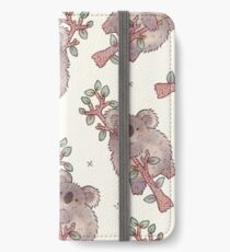 Chubby Koala iPhone Flip-Case/Hülle/Skin