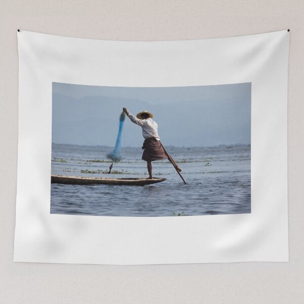 Item preview, Leg rowing, Lake Inle, Burma designed and sold by cpcphoto.
