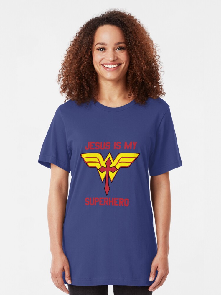 jesus is my superhero shirt