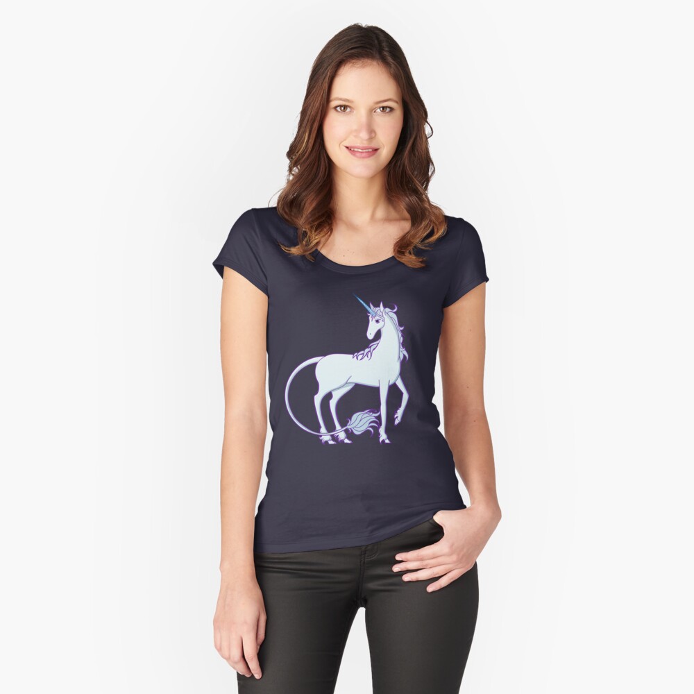 Item preview, Fitted Scoop T-Shirt designed and sold by missrumple.