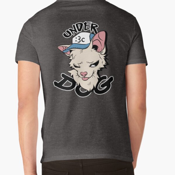 UNDER DOG V-Neck T-Shirt