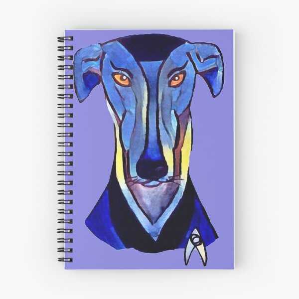 Item preview, Mr Grey Spock - Greyhound Mr Spock designed and sold by JaneWrenArt.