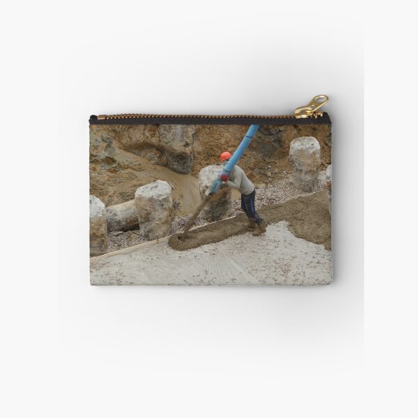 Item preview, Worker pouring concrete designed and sold by mrivserg.