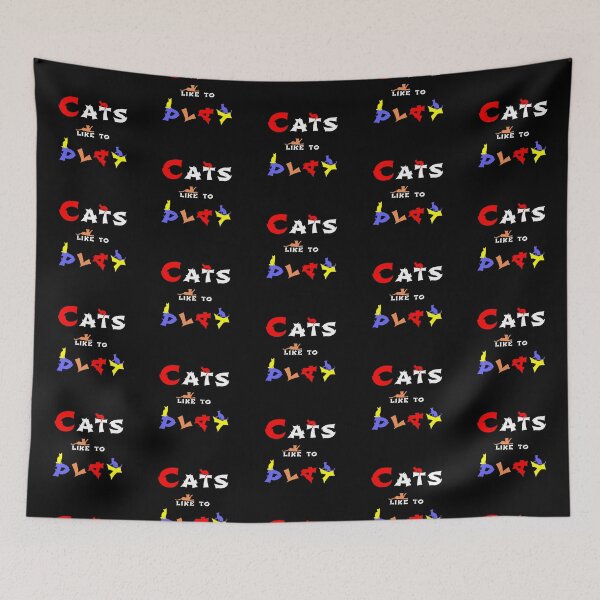 Item preview, Cats like to play - Cats want to play designed and sold by Gladwigshausen.