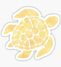 Yellow Turtle Sticker