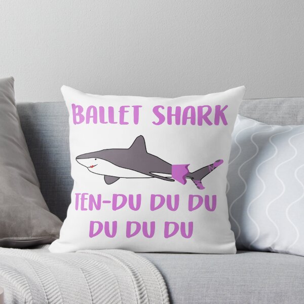 Item preview, Ballet Shark Ten-du du du du du Funny Meme designed and sold by ccheshiredesign.
