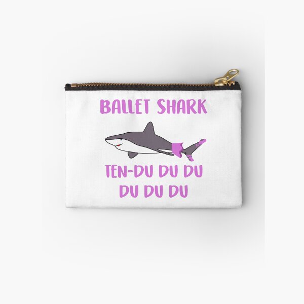 Item preview, Ballet Shark Ten-du du du du du Funny Meme designed and sold by ccheshiredesign.