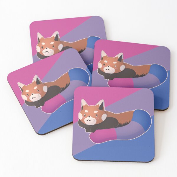Item preview, Bisexual Pride Red Panda designed and sold by celestialuka.
