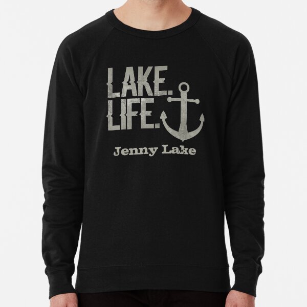 Artikel-Vorschau von Jenny Lake Wyoming Lake Life nautisch mit Anker, designt und verkauft von TeagoShirts.
