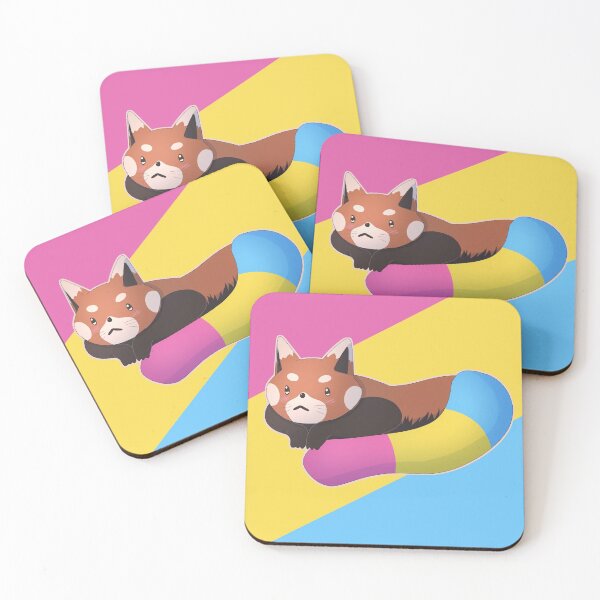 Item preview, Pansexual Pride Red Panda designed and sold by celestialuka.