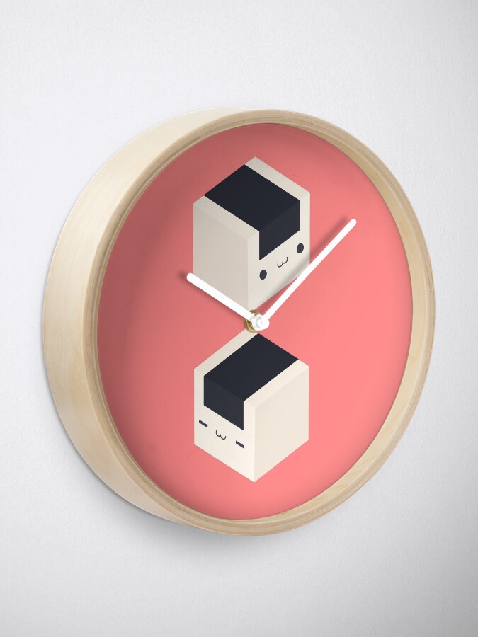 Alternate view of Onigiri Cubes - Rice balls Clock