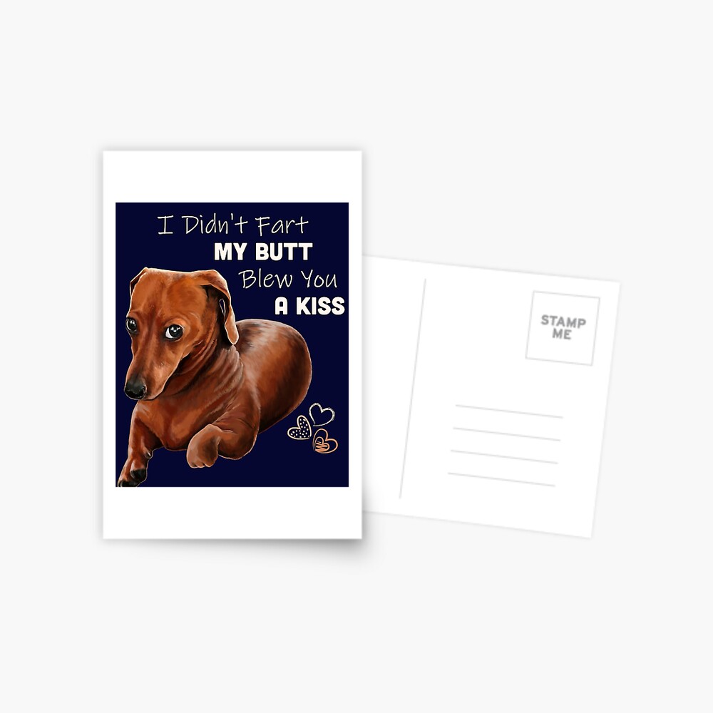 Dachshund Gifts Wiener Dog Doxie Puppy Dachshund Dog Dachshund Shirts Greeting Card By Rvyalkov Redbubble