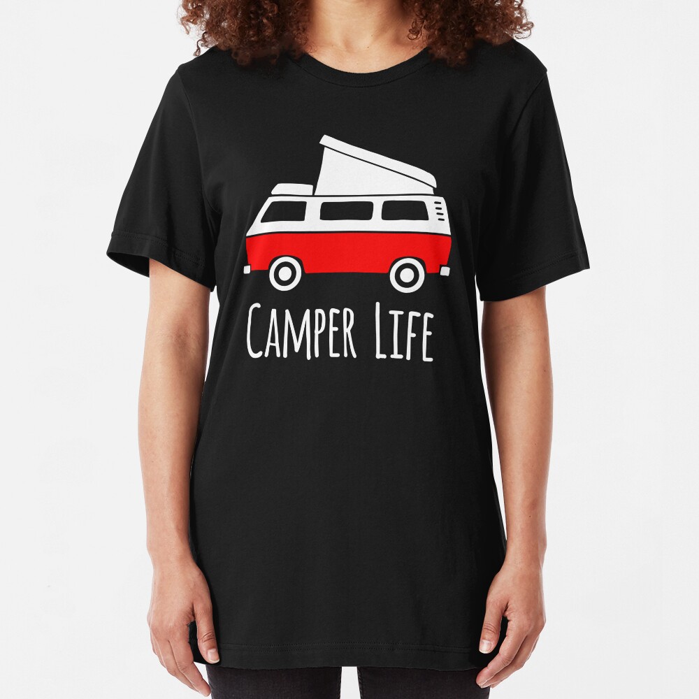 Camper Life Camiseta ajustada