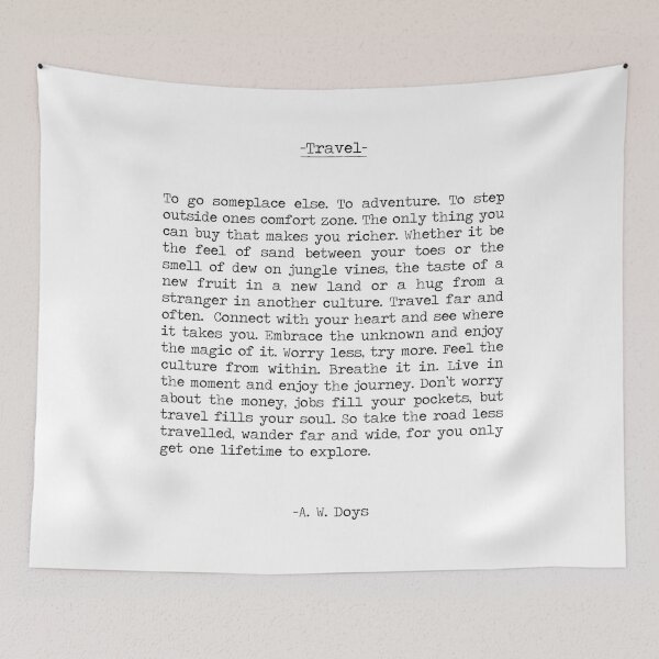 Item preview, Travel designed and sold by SummerSoulCo.