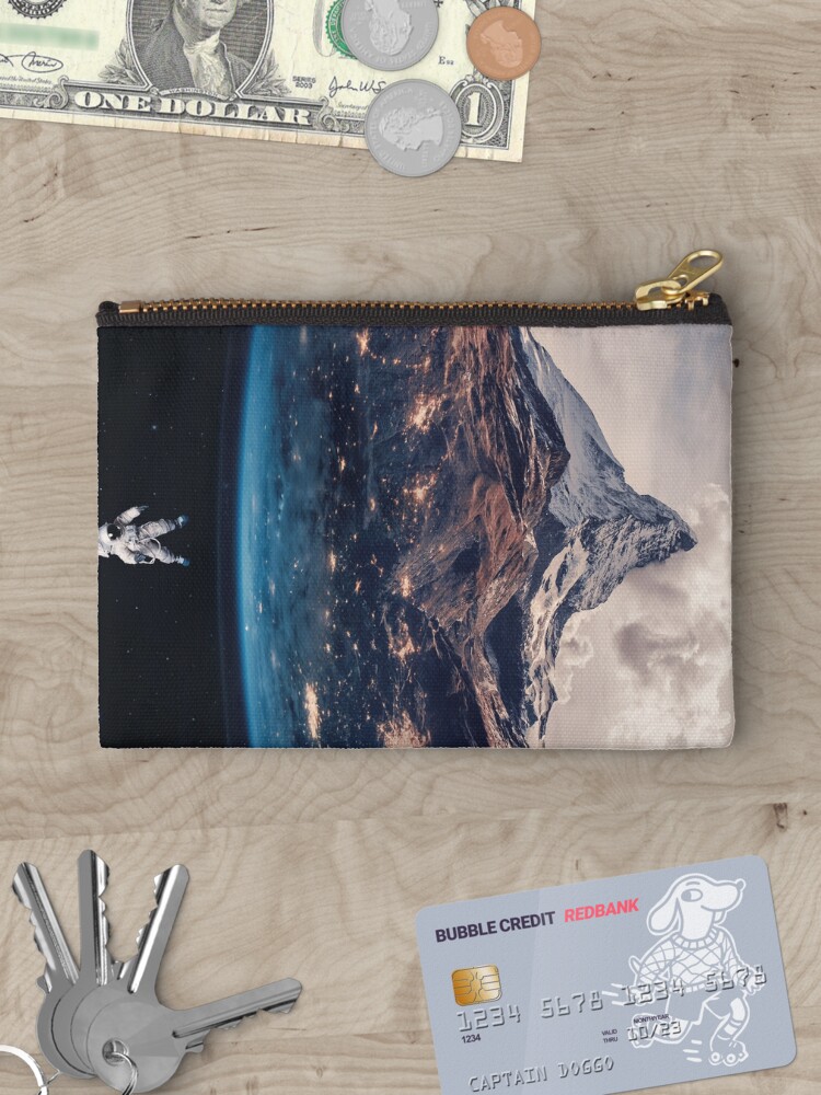 Thumbnail 3 of 4, Zipper Pouch, New Horizon designed and sold by buko.