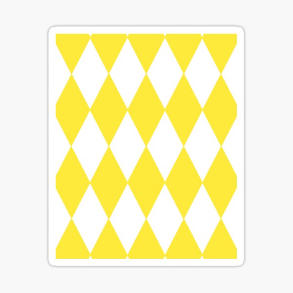 Item preview, Yellow harlequin pattern  designed and sold by Cole2234.