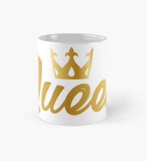 Gold Queen with Crown Mug