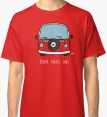 Camiseta clásica Dream, Travel, Love