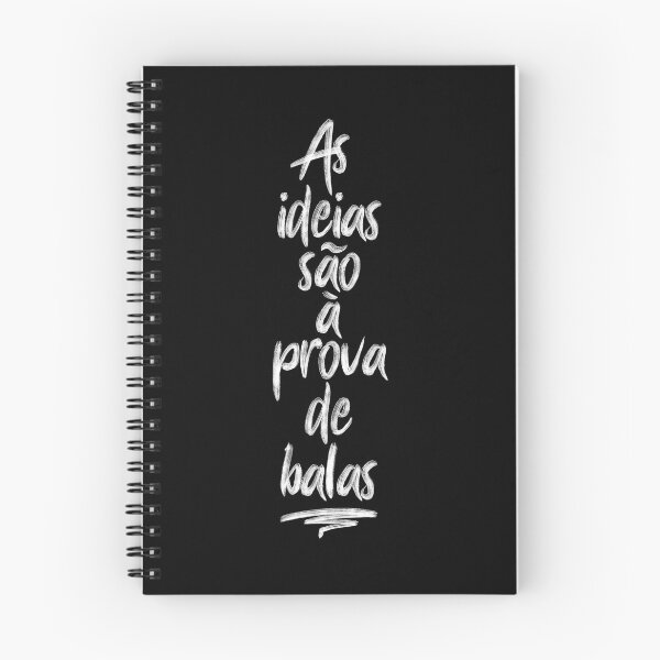 Item preview, Ideias são à prova de balas - Ideas are bulletproof - Marielle Franco designed and sold by Koalindo Design.