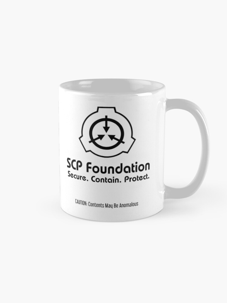 SCP Logo and Text Mug – The SCP Store