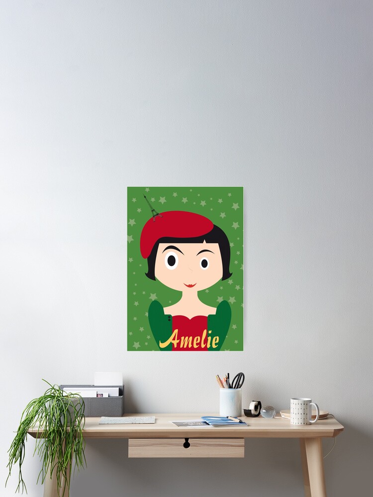 Imagen 2 de 3, Póster con la obra Amelie, diseñada y vendida por creotumundo.