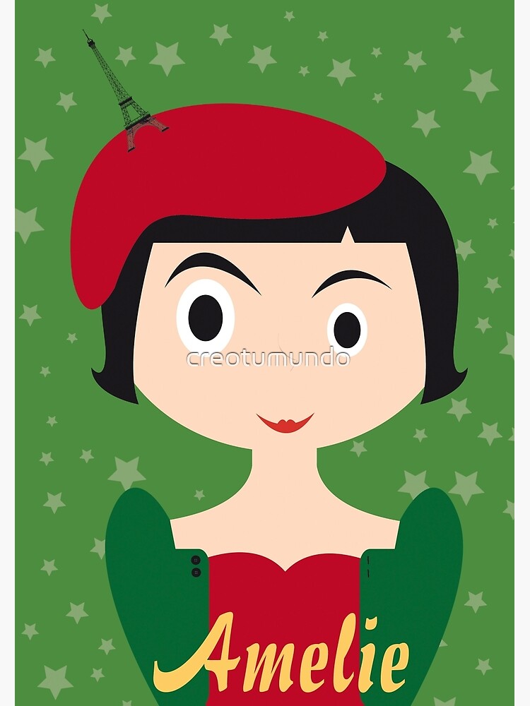 Imagen 3 de 3, Póster con la obra Amelie, diseñada y vendida por creotumundo.