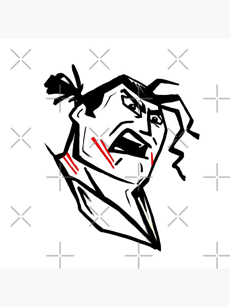 Scratched Up Samurai Jack™ by sketchNkustom