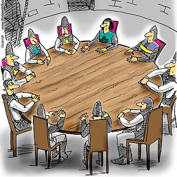 Artwork thumbnail, King Arthur and the Knights of the Round Table by 13thfloorcomic