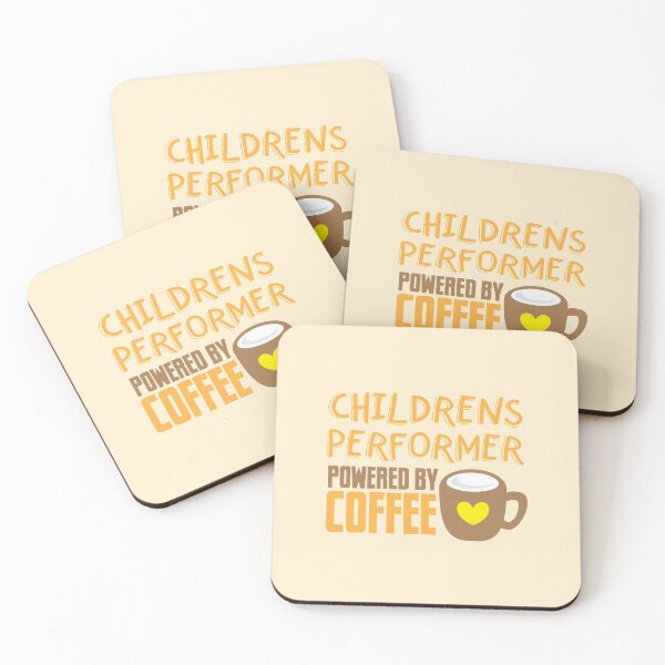 Item preview, Childrens performer powered by coffee designed and sold by jazzydevil.