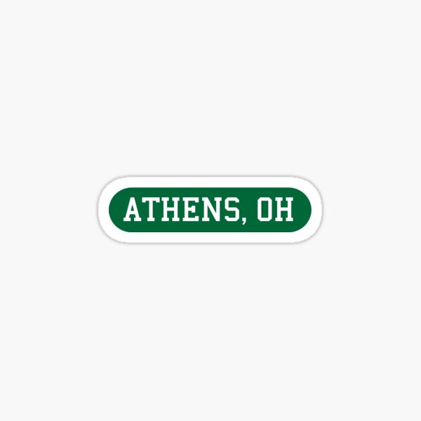 Athens (Ohio University) Sticker
