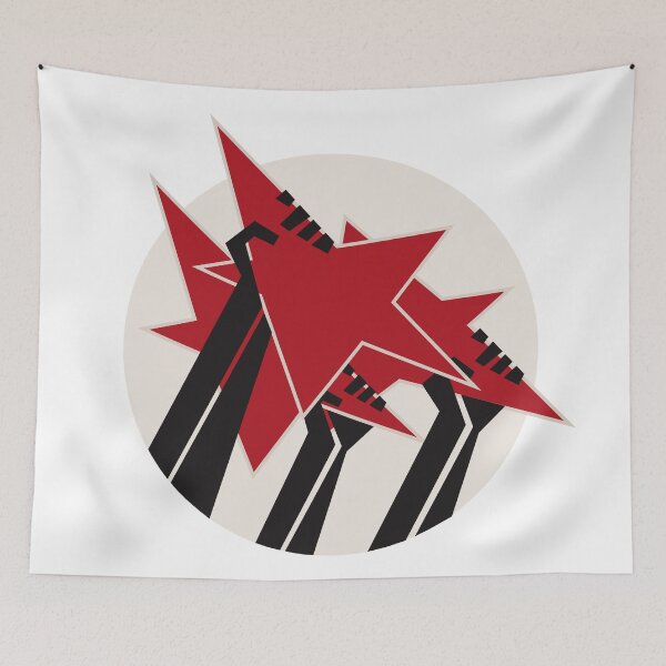 Item preview, Red Stars Revolution designed and sold by Elenia Design.