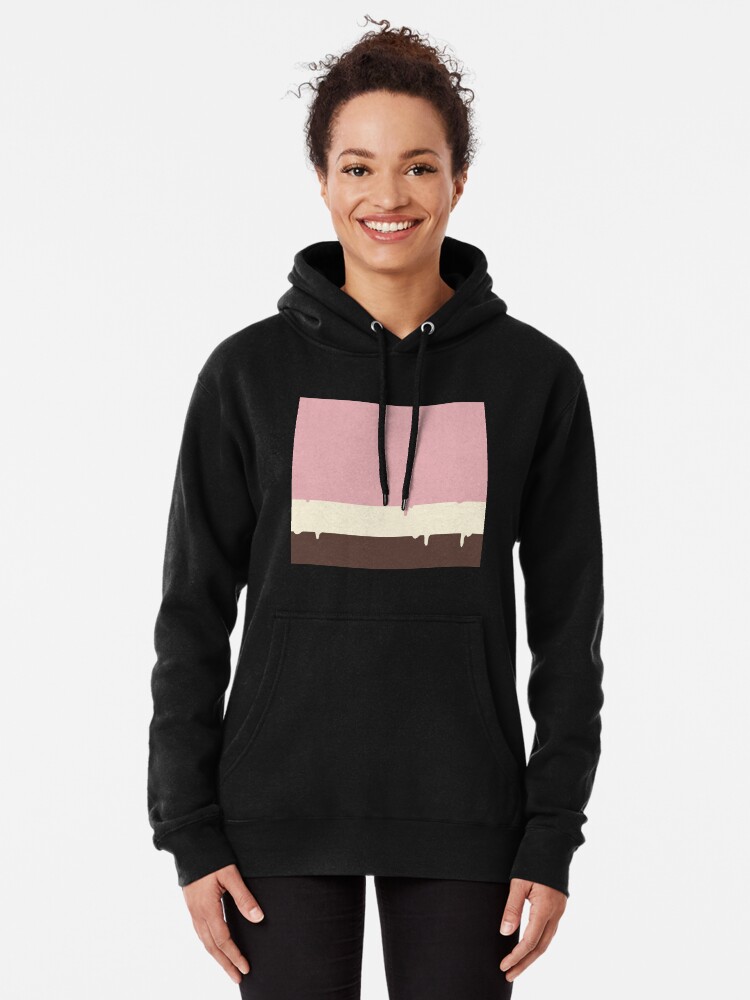 Ice cream neapolitan hoodie hotsell