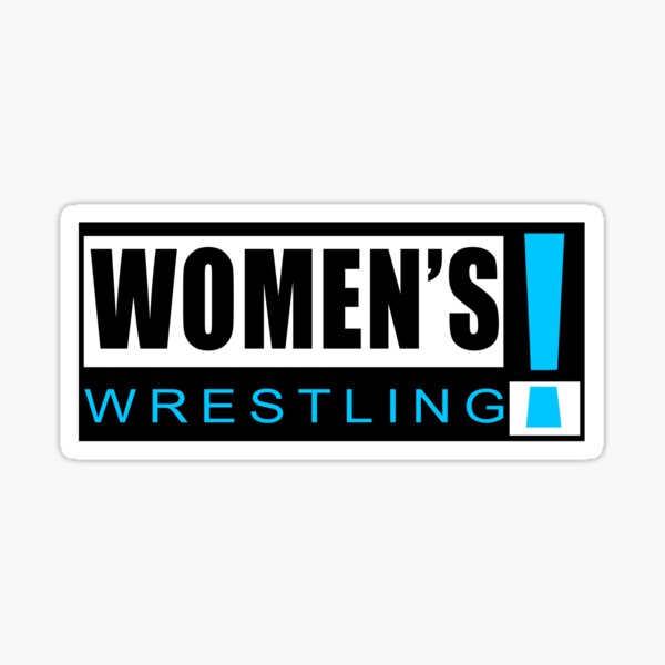 Women's Wrestling! Sticker