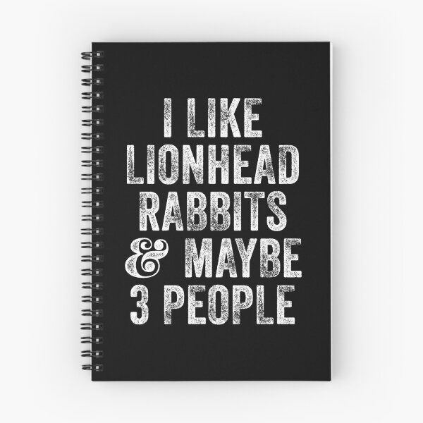 Item preview, I Like Lionhead Rabbits And Maybe 3 People designed and sold by kamrankhan.