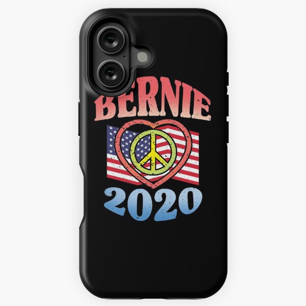 Vista previa del artículo con la obra «Bernie 2020 política de paz», diseñado y vendido por Dressed For  Duty.