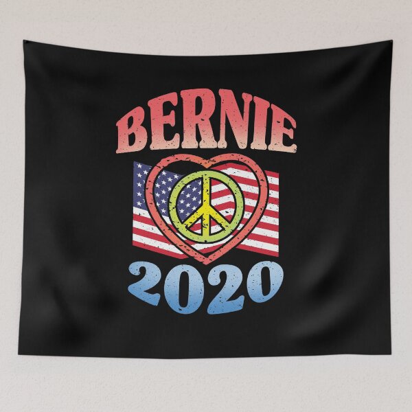 Artikelvorschau, Bernie 2020 Peace Political entworfen und verkauft von Dressed For Duty.